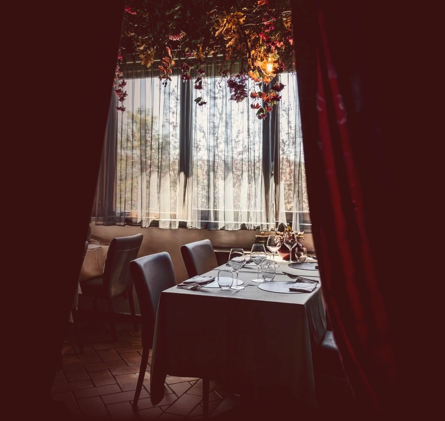 Foto sala interna Rosso di sera